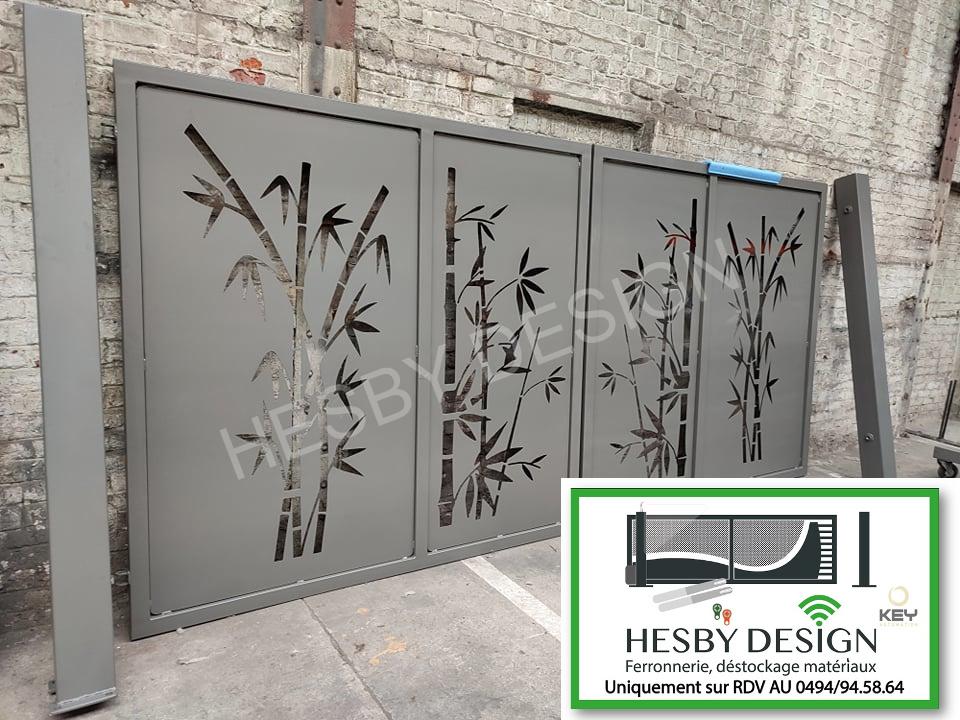 Barrière , portail Modèle Herbier 2