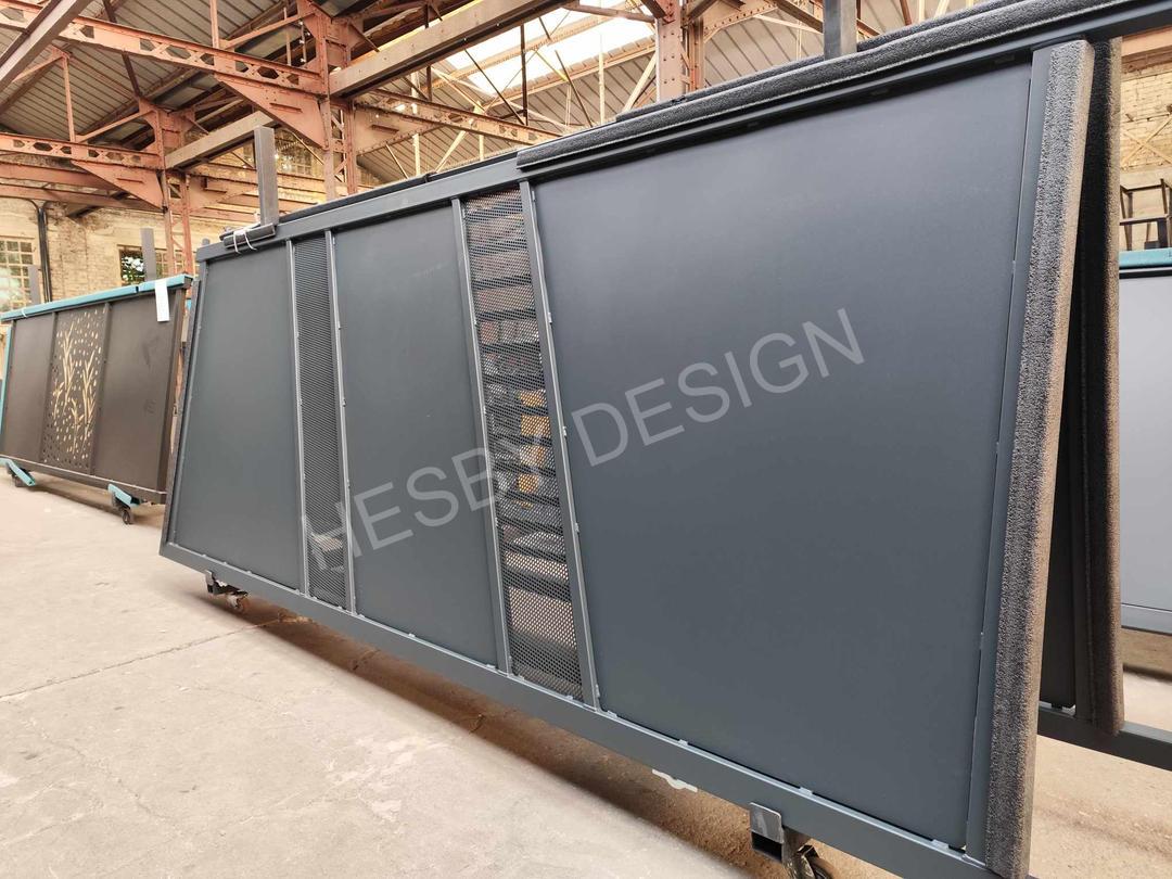 Coulissant  brise vue sur 1m70  Peinture SANS ENTRETIEN