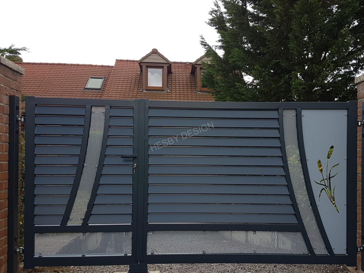 Portail / Barrière ROSEAU